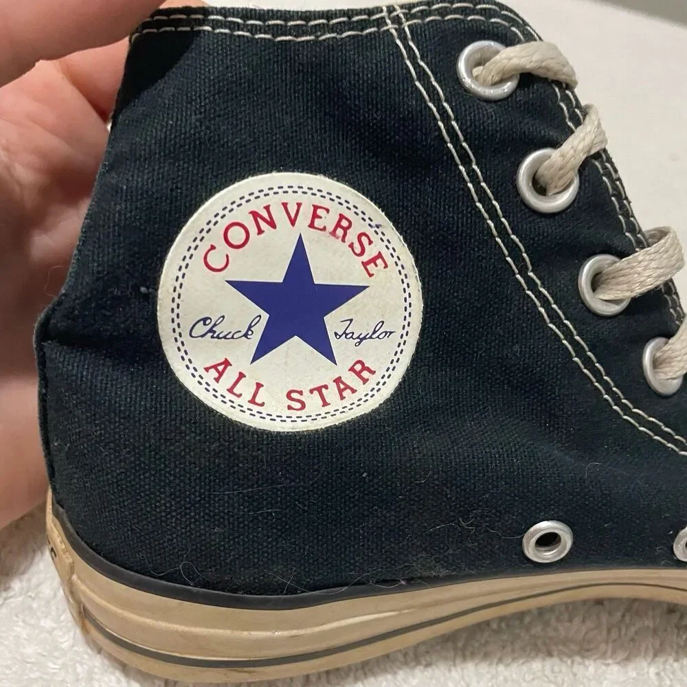Converse Chuck Taylor All Star Shoes Black Unisex Men's 5 Women's 7 Skate Sport